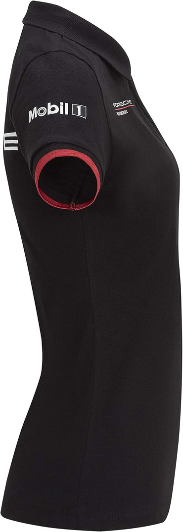 Porsche Women's Team Polo Black 2024-RP Teamwear