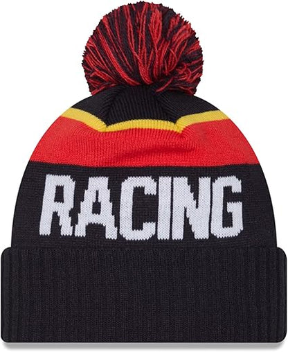 Red Bull Racing Wordmark Pom Beanie 2025-Fanwear
