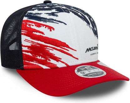 Mclaren Men's Special Edition Austin White Navy Cap 2024-RP Teamwear