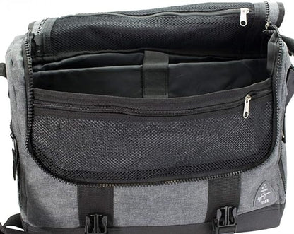 Ayrton Senna Messenger Legendary Bag Grey