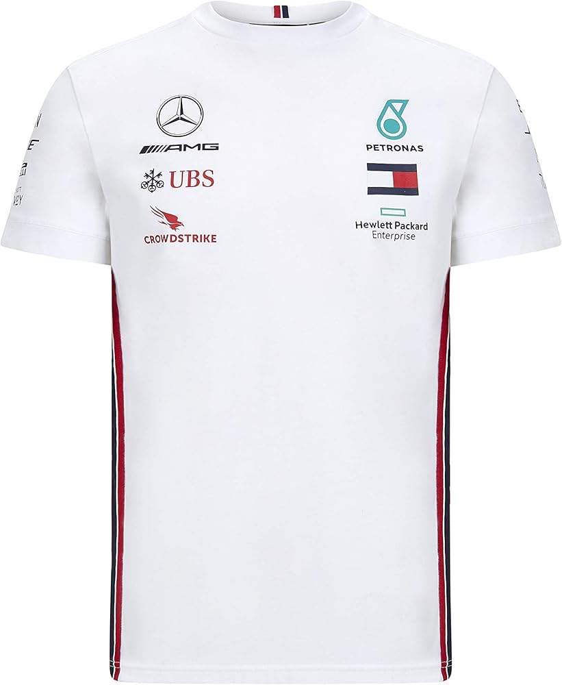 Mercedes-AMG Petronas Motorsport Kids Driver T-Shirt 2019 White-RP Teamwear
