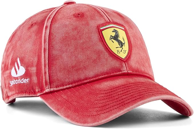 Scuderia Ferrari Men's Special Edition Vegas Team Cap Red 2024-RP Teamwear