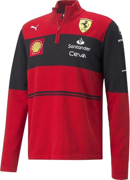 Scuderia Ferrari Kids Team Hooded Sweat Red 2022-RP Teamwear