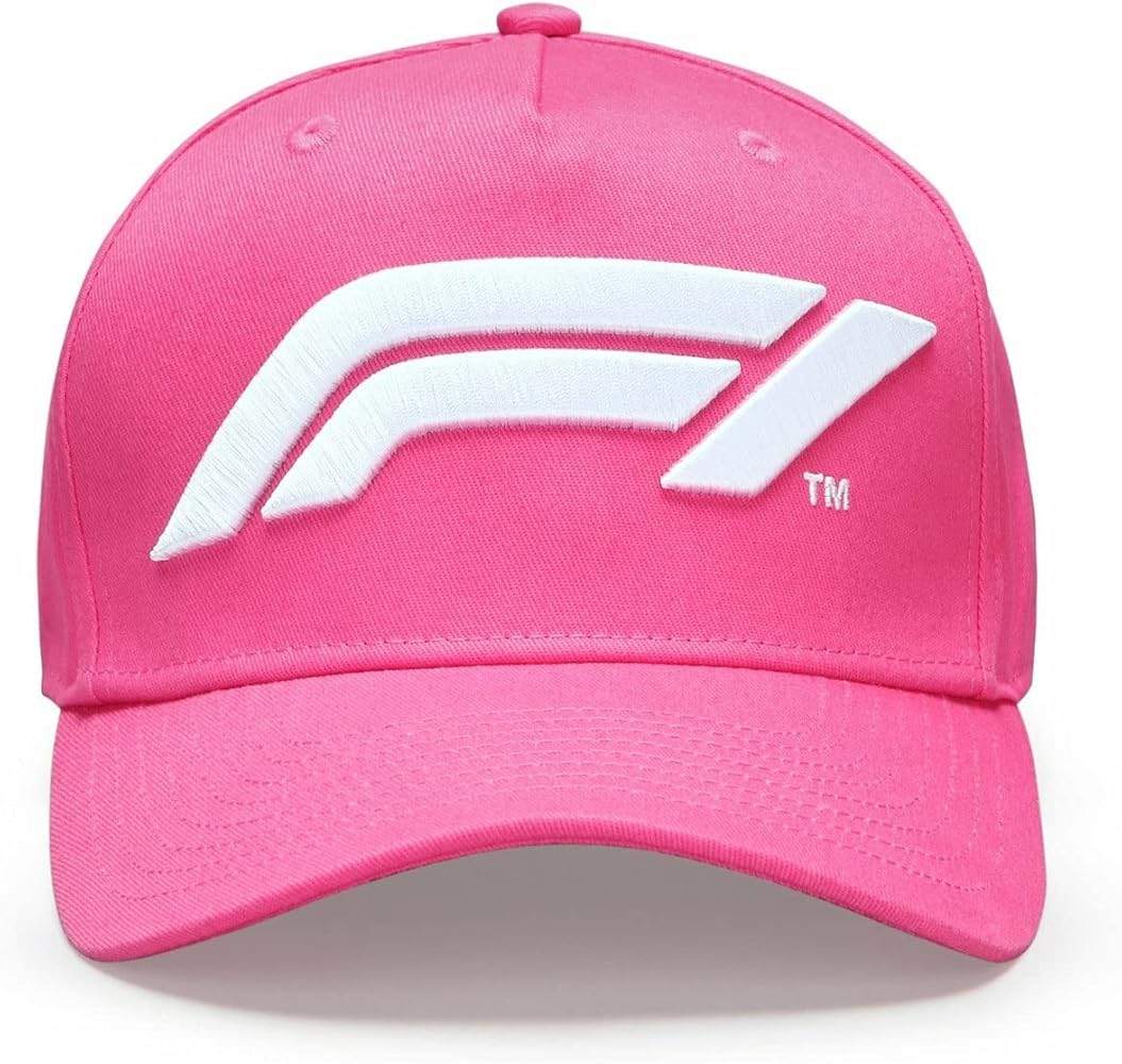 F1 Large Logo Baseball Cap Pink-Fanwear