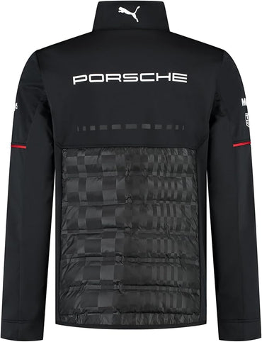 Porsche Men's Team Hybrid Jacket Black 2025-RP Teamwear