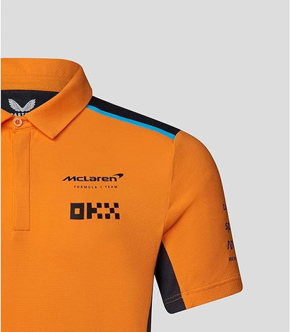 Mclaren Kids Polo Shirt Lando Norris Autumn Glory 2023-RP Teamwear