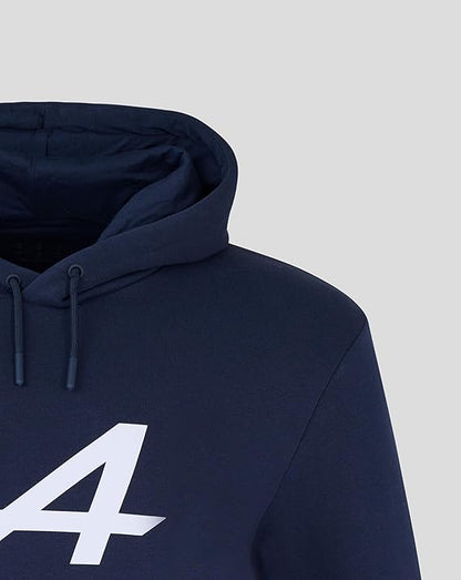 Alpine Menscore Essentials Hoodie Black Iris 2025-Fanwear