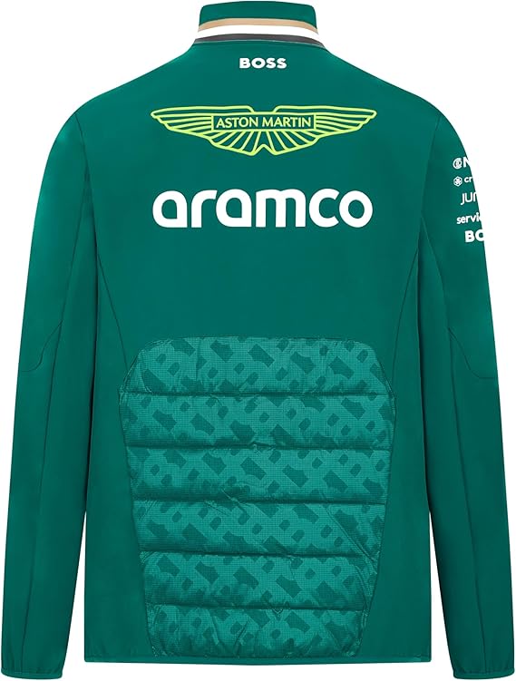Aston Martin F1 Team Hybrid Jacket Green 2024-RP Teamwear