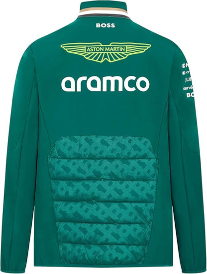 Aston Martin F1 Team Hybrid Jacket Green 2024-RP Teamwear