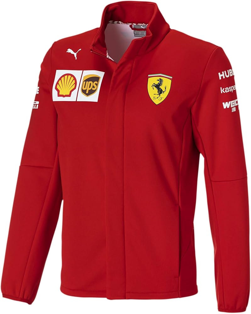 Scuderia Ferrari Men's Team Softshell Jacket 2020 Red-RP Teamwear