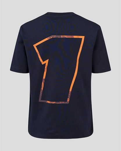 Red Bull Racing Men's Driver Max Verstappen T-Shirt Night Sky 2023-Fanwear