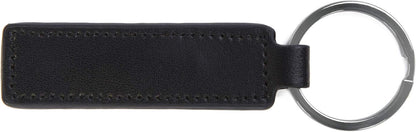 Lamborghini Leather Black Keyring