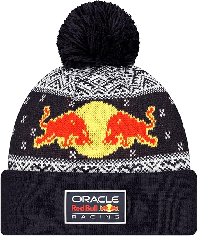 Red Bull Racing Xmas Bobble Beanie 2024-Fanwear