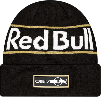 Red Bull Racing Special Edition Vegas Cuff Knitted Black Beanie 2024-RP Teamwear