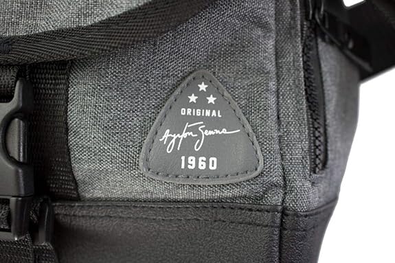 Ayrton Senna Messenger Legendary Bag Grey