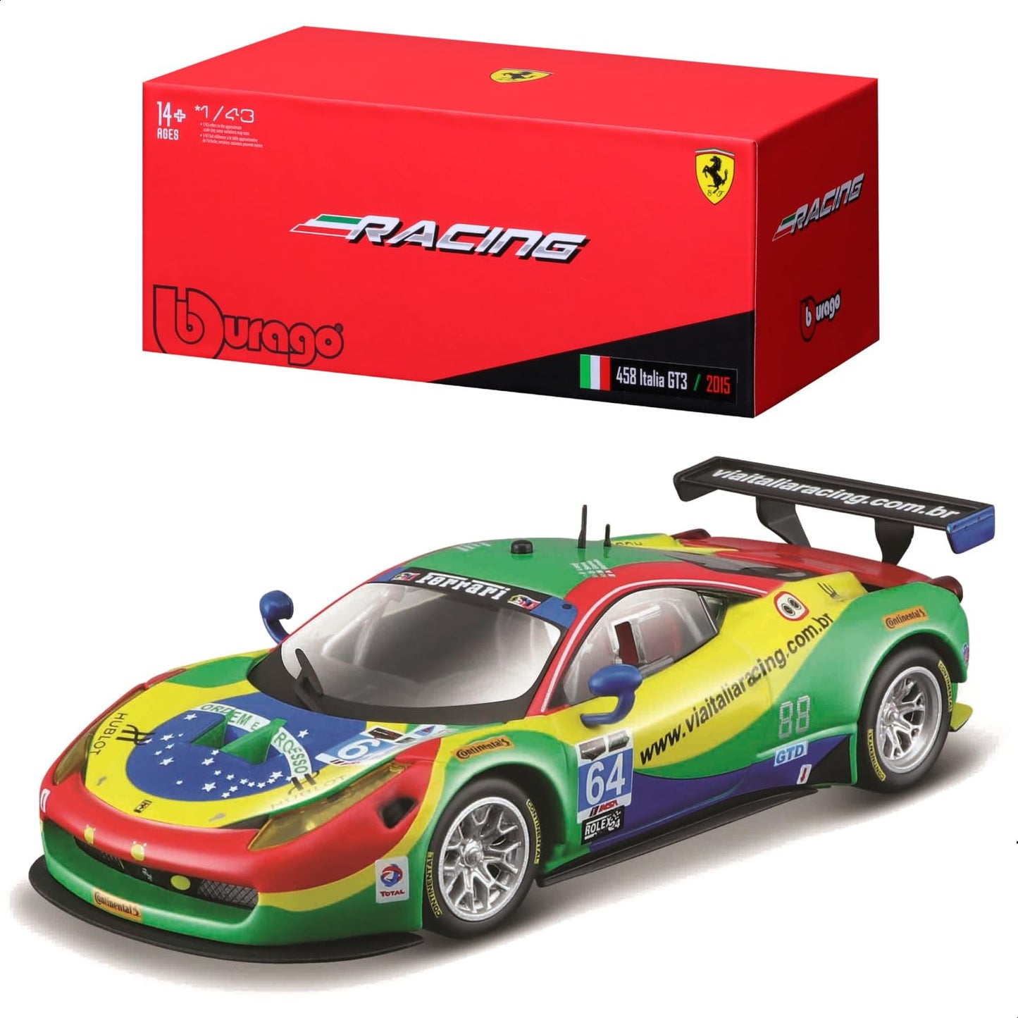 1:43 Scale Model | Ferrari 458 Italia Gt3 2015 Signature