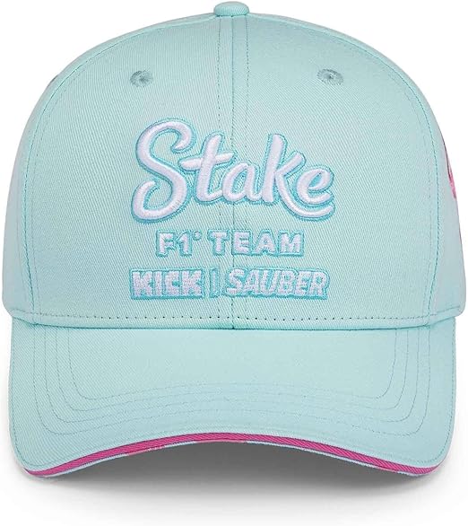 Stake Sauber Special Edition Miami Pink Blue Cap 2024-RP Teamwear