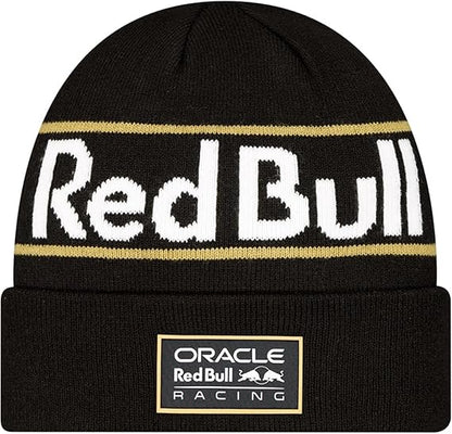 Red Bull Racing Special Edition Vegas Cuff Knitted Black Beanie 2024-RP Teamwear