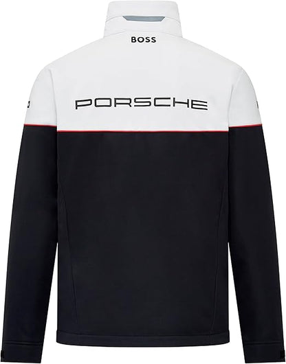 Porsche Formula E Men's Team Softshell Jacket Black 2024-RP Teamwear