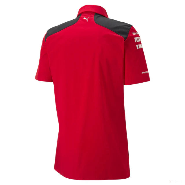 Scuderia Ferrari Men's Team Shirt Red 2023-RP Teamwear