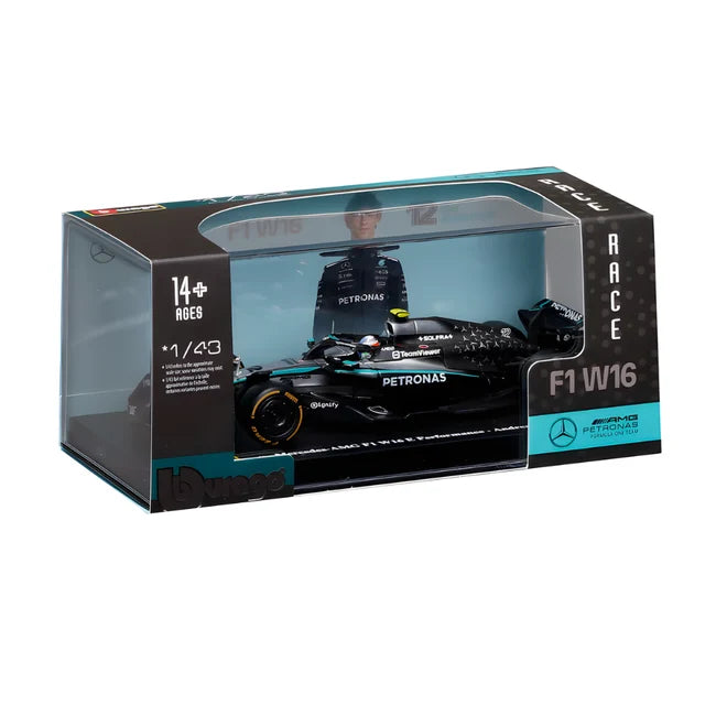 1:43 Scale Model | Mercedes-AMG F1 W16 Kimi Antonelli With Helmet Car