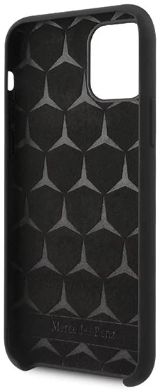 Mercedes iPhone 12 Pro Max Silicone Case - Black
