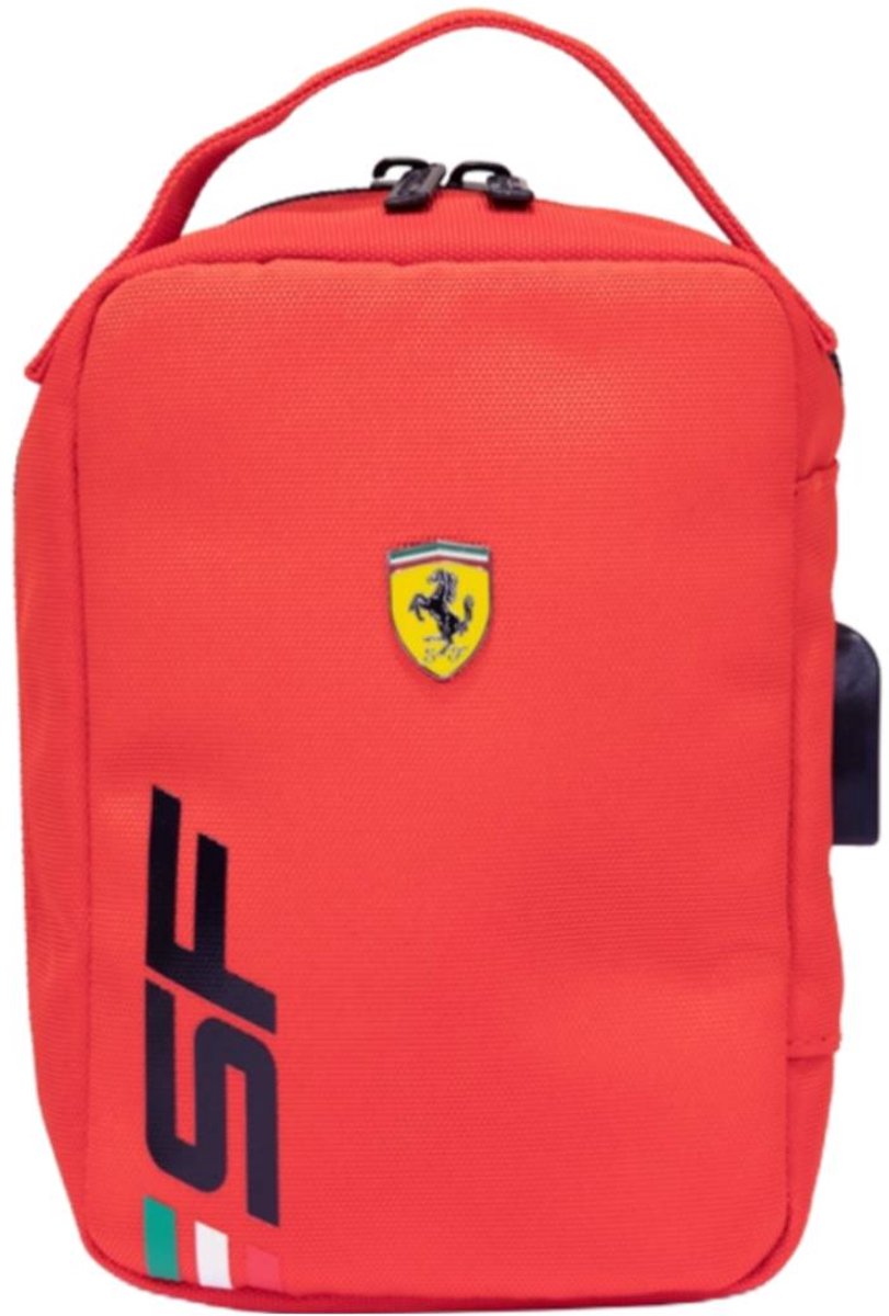 Scuderia Ferrari Hand Bag Red