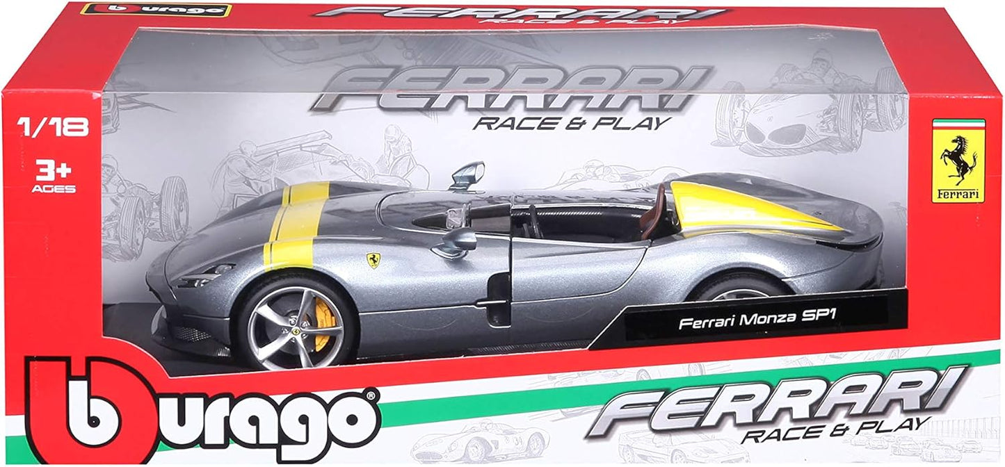1:18 Scale Model | Ferrari Monza Sp1 Grey