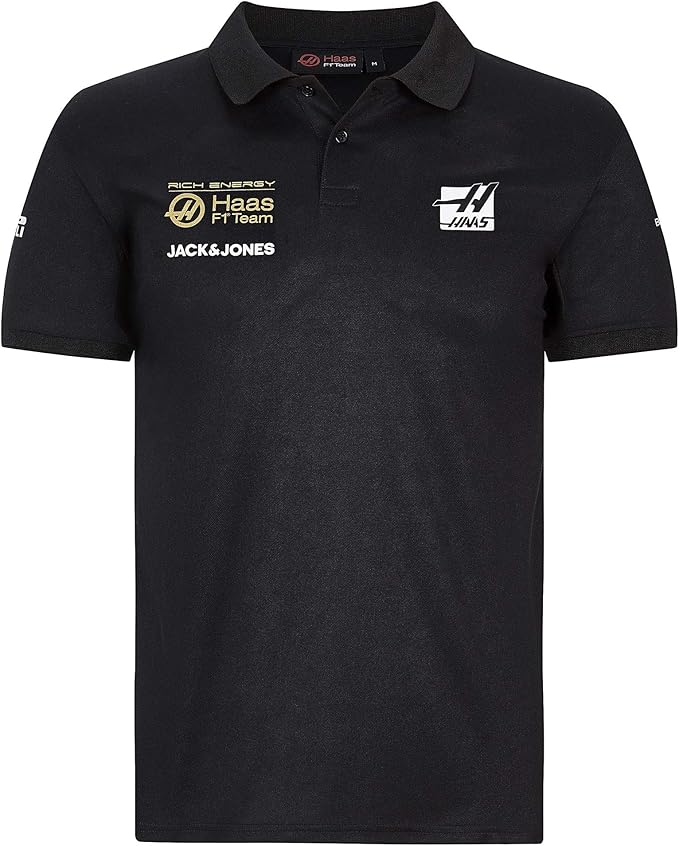 Reh F1 T Polo Black 2019-RP Teamwear