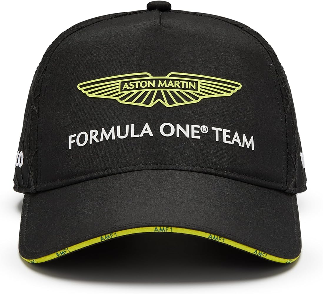 Aston Martin F1 Team Cap Black 2024-RP Teamwear