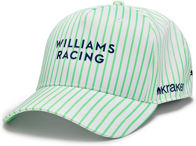 Williams Racing Special Edition Kraken Miami White Cap 2024-Fanwear