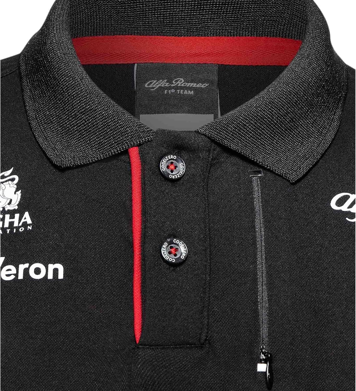 Race Team Polo Shirt Kids Black 2023