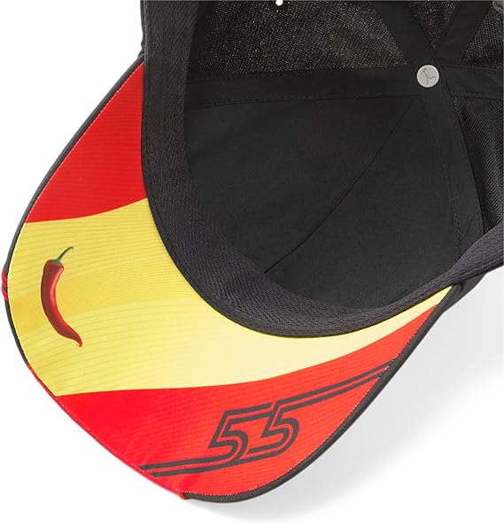 Scuderia Ferrari Kids Carlos Sainz Cap Red 2023-RP Teamwear