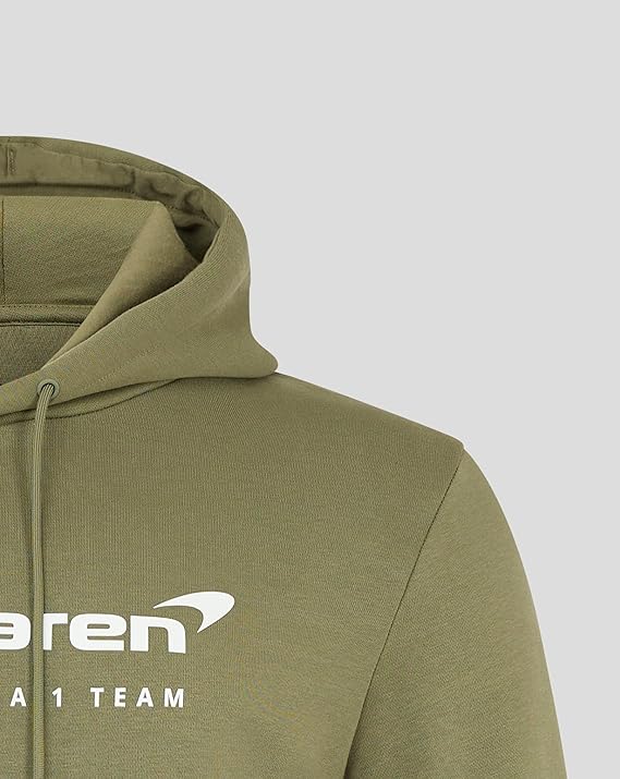 Mclaren Men's Core Essentials Hoodie Deep Lichen Green 2025-Fanwear
