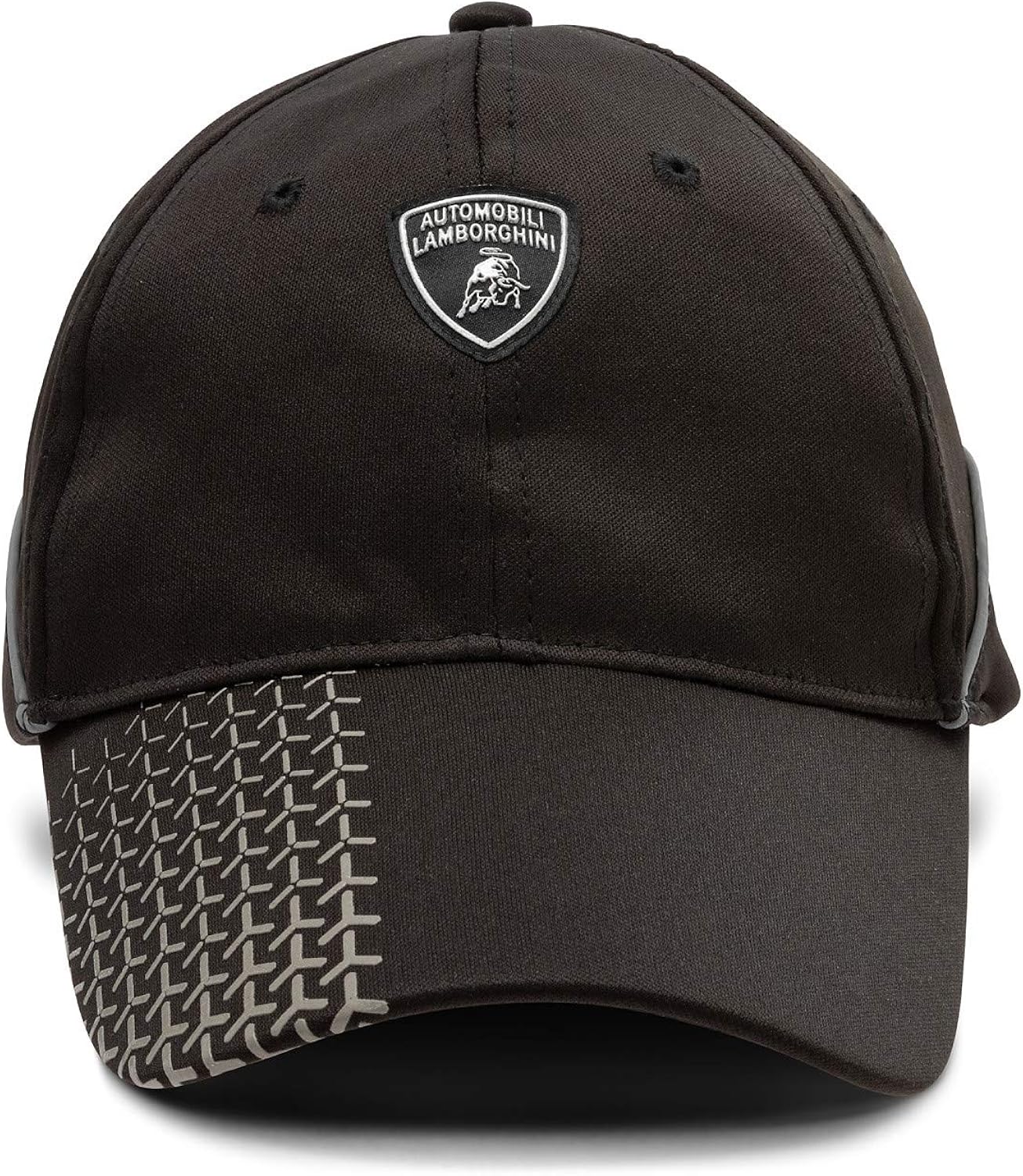 Lamborghini Men's Cap Y Print Black Neoprene