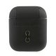 Mercedes AirPods 1/2 Leather Case - Black