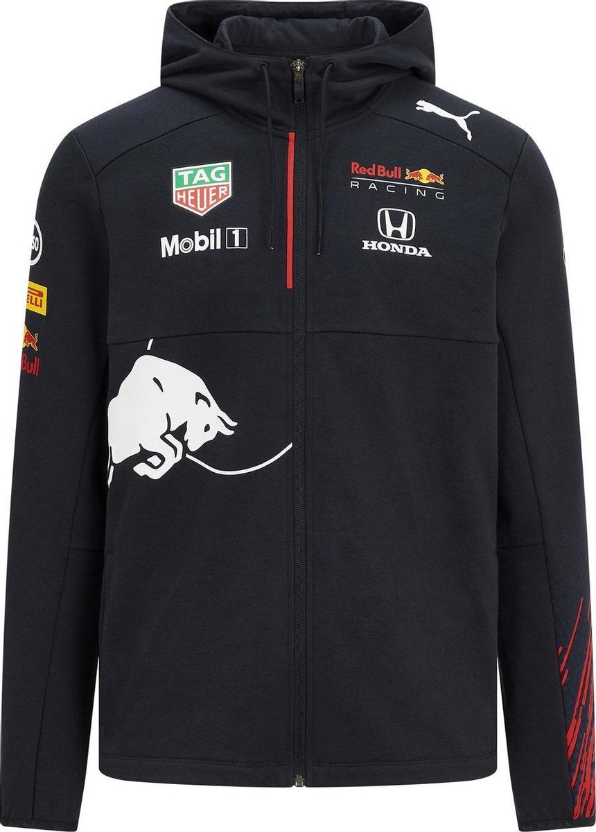 Red Bull Racing Kids Team Hooded Sweat 2021-RP Teamwear