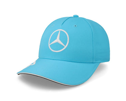 Mercedes-AMG Petronas Formula 1 Team Kids George Russel Driver Baseball Cap Blue 2024-RP Teamwear