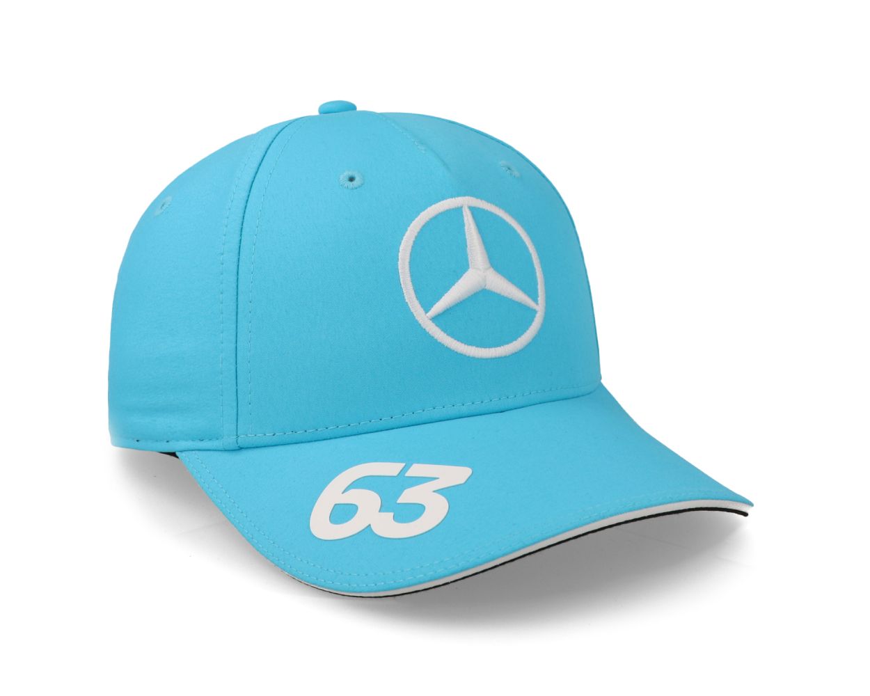Mercedes-AMG Petronas Formula 1 Team Kids George Russel Driver Baseball Cap Blue 2024-RP Teamwear