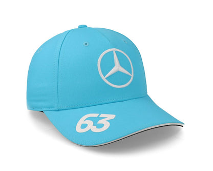 Mercedes-AMG Petronas Formula 1 Team George Russel Driver Cap Blue 2024-RP Teamwear