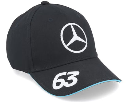 Mercedes-AMG Petronas Formula 1 Team George Russel Driver Cap Black 2024-RP Teamwear