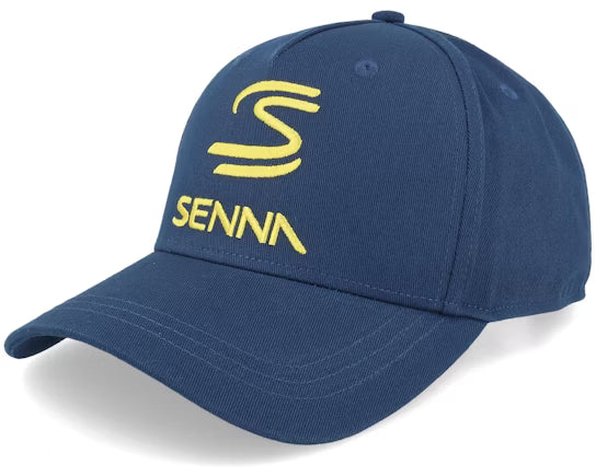 Ayrton Senna Logo Cap Pageant Blue 2024-Fanwear