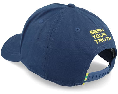Ayrton Senna Logo Cap Pageant Blue 2024-Fanwear