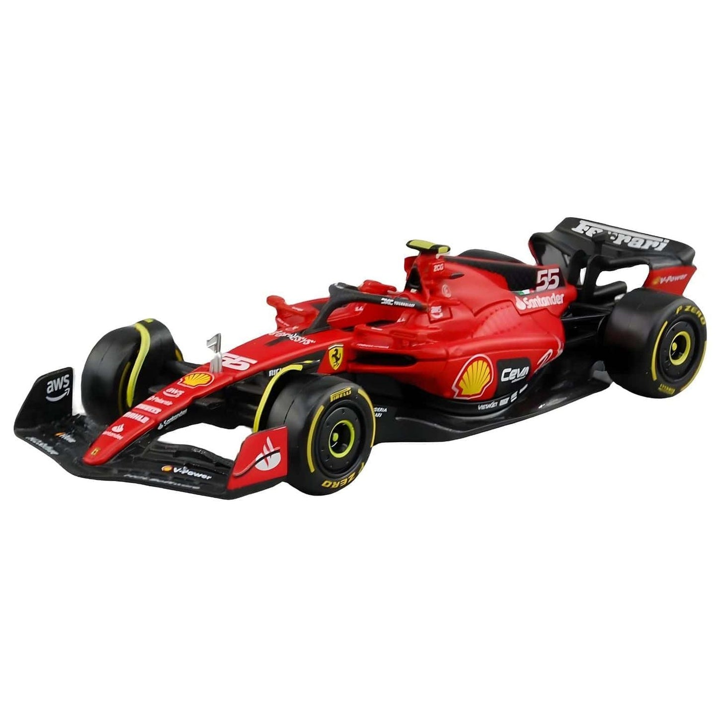 1:43 Scale Model | Ferrari Sf23 F1 #55 Carlos Carlos Sainz Car