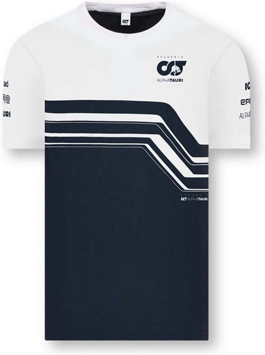 Alpha Tauri Men's T-Shirt White-RP Teamwear