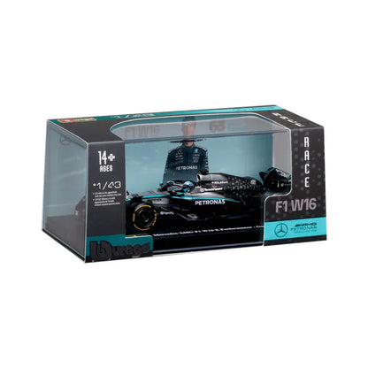 1:43 Scale Model | Mercedes-AMG F1 W16 George Russell With Helmet Car