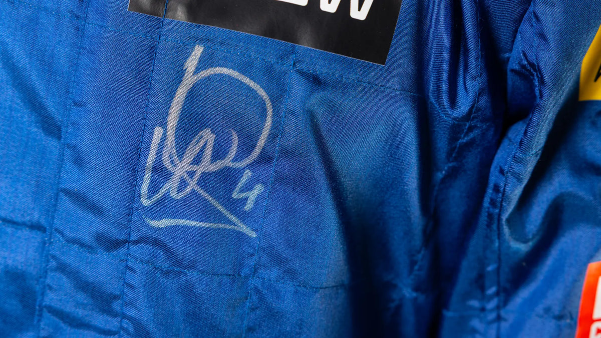 Mclaren Lando Norris Signed Suit 2020