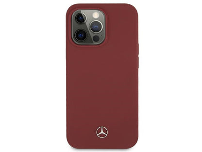 Mercedes iPhone 13 Pro Hard Case - Silicone - Red