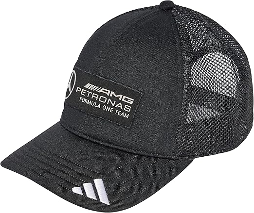 Mercedes Trucker Cap Black 2025-RP Teamwear