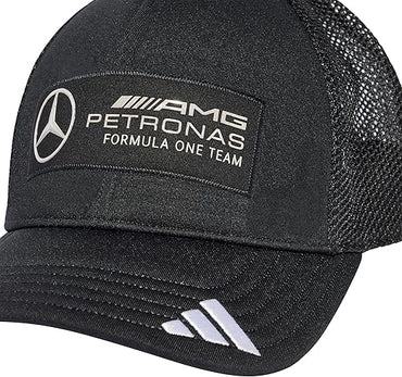 Mercedes Trucker Cap Black 2025-RP Teamwear
